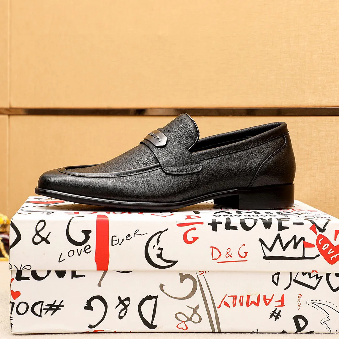 Men's clothing and shoes 💰460 💐DG top quality🔍🔍Men's new leather shoes🚹Sold simultaneously at counters⚠The uppers are imported open-edge beaded cowhide leather uppers from Italy, fully imported cowhide leather lining + classic hardware buckles, completely 1⃣️to 1⃣️reproduction🇮🇹💪💪, ⚠ Sole: The original sole is specially provided by the original factory. The exclusive movable molded sole is super comfortable. ⚠The original factory follows the order, 🔍🔍high quality, you can enter and exit the counter at will, welcome to compare⚠Size: 38-44 (45.46🉑️Customized)